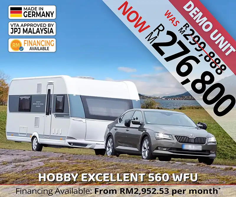 Hobby Excellent 560 WFU Caravan Malaysia