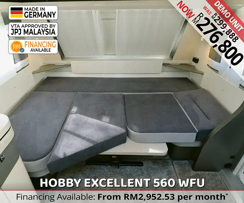 Hobby Excellent 560 WFU Caravan Malaysia